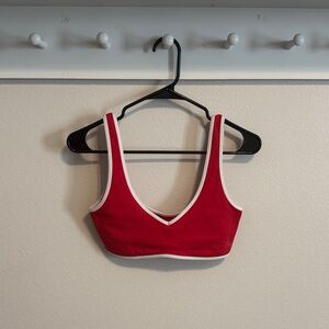 White Fox Boutique Red Sports Bra